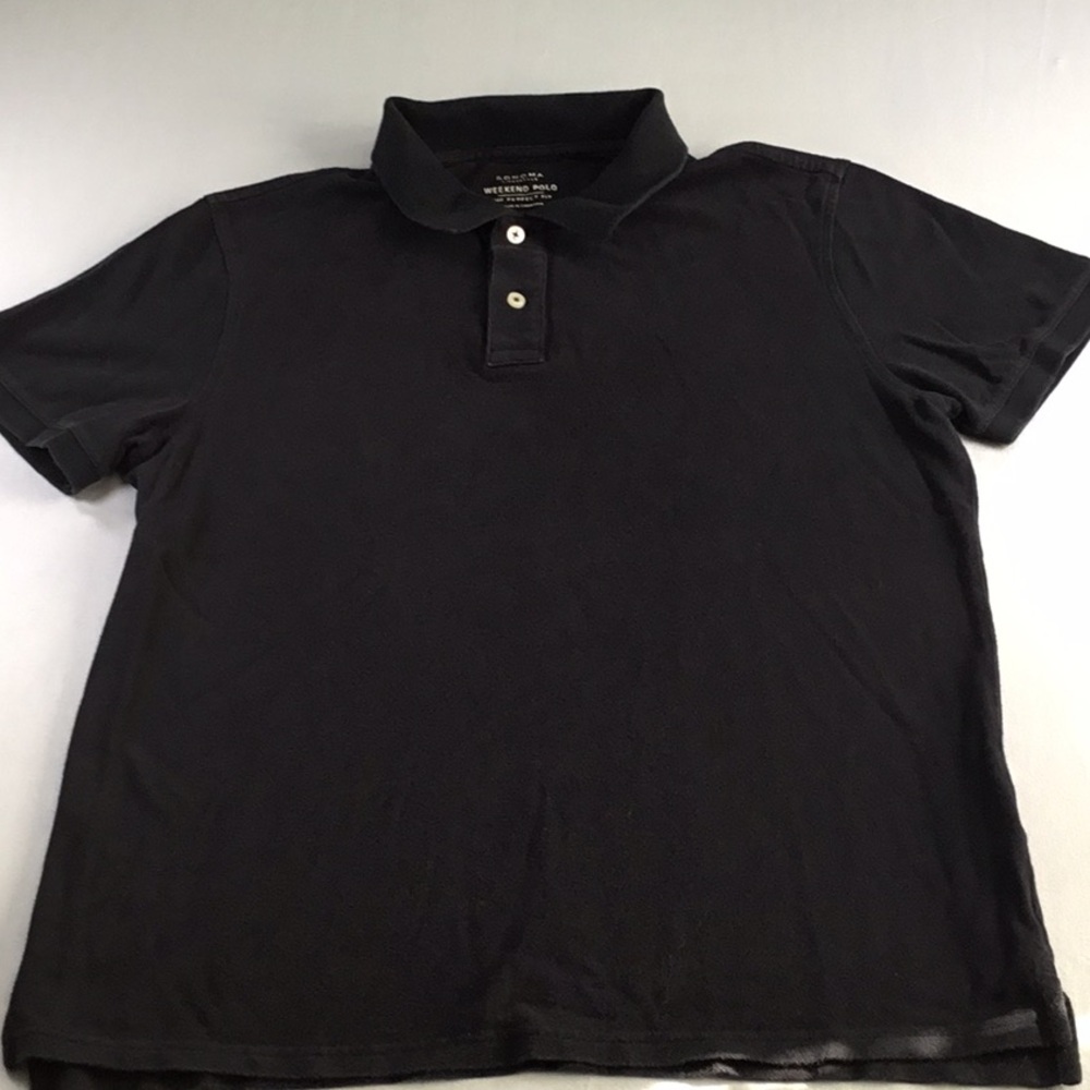 Sonoma Basic Classic Black Polo Shirt Size M
Office Weekend